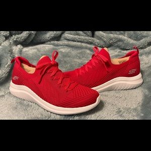 Sketchers Stretch Fit with Air Cooled Memory Foam Shoes